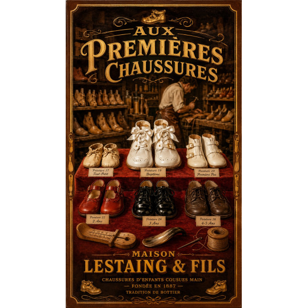 Aux Premières Chaussures — Manufacture Arssans