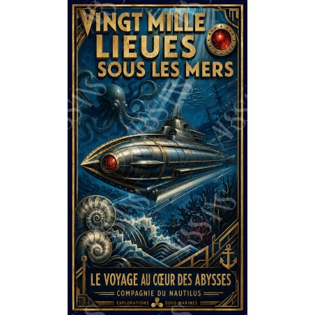 Vingt Mille Lieues sous les Mers — Manufacture Arssans