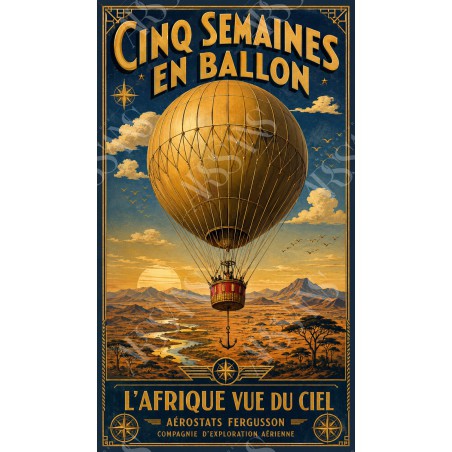 Cinq Semaines en Ballon — Manufacture Arssans