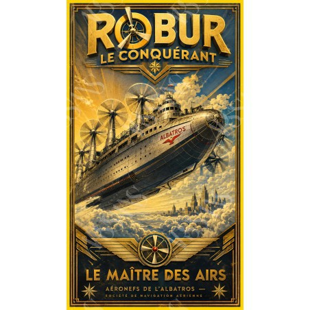 Robur le Conquérant — Manufacture Arssans