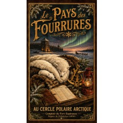 Le Pays des Fourrures – affiche & plaque vintage | Manufacture Arssans
