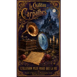 Le Château des Carpathes – affiche & plaque vintage | Manufacture Arssans