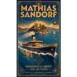 Mathias Sandorf – affiche & plaque vintage | Manufacture Arssans