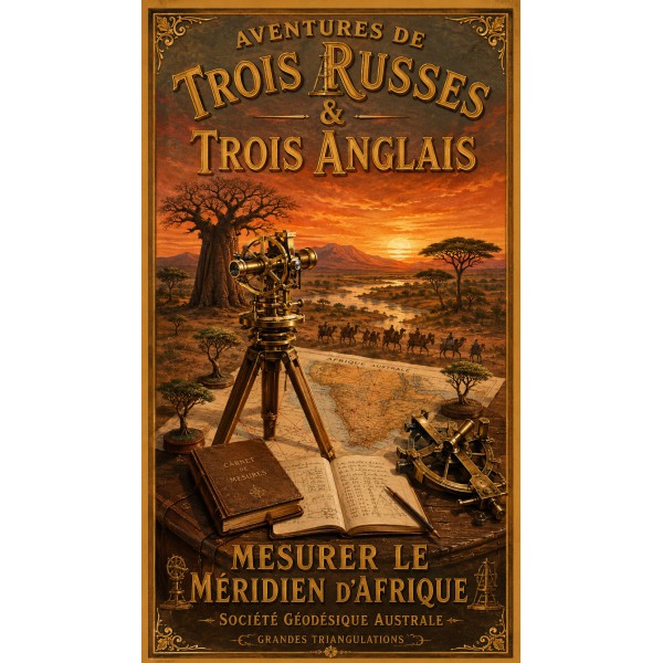 Aventures de Trois Russes et de Trois Anglais – affiche & plaque vintage | Manufacture Arssans
