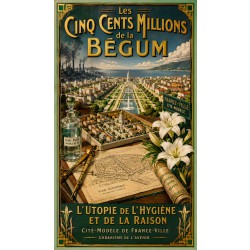 Les Cinq Cents Millions de la Bégum – affiche & plaque vintage | Manufacture Arssans