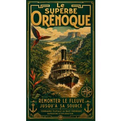 Le Superbe Orénoque – affiche & plaque vintage | Manufacture Arssans