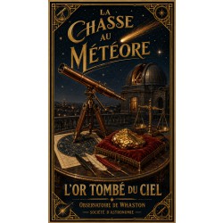 La Chasse au Météore – affiche & plaque vintage | Manufacture Arssans