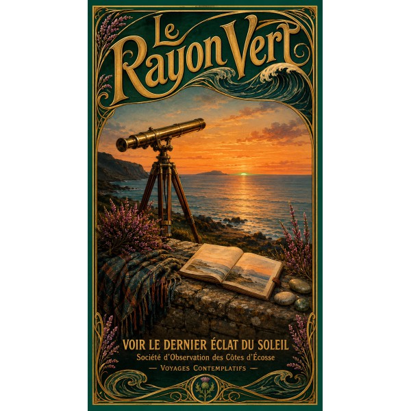 Le Rayon Vert – affiche & plaque vintage | Manufacture Arssans