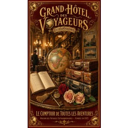 Grand Hôtel des Voyageurs Extraordinaires – affiche & plaque vintage | Manufacture Arssans
