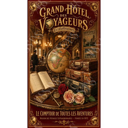 Grand Hôtel des Voyageurs Extraordinaires — Manufacture Arssans