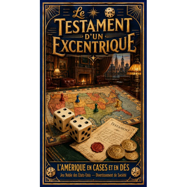 Le Testament d'un Excentrique – affiche & plaque vintage | Manufacture Arssans