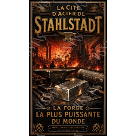 La Cité d'Acier de Stahlstadt — Manufacture Arssans