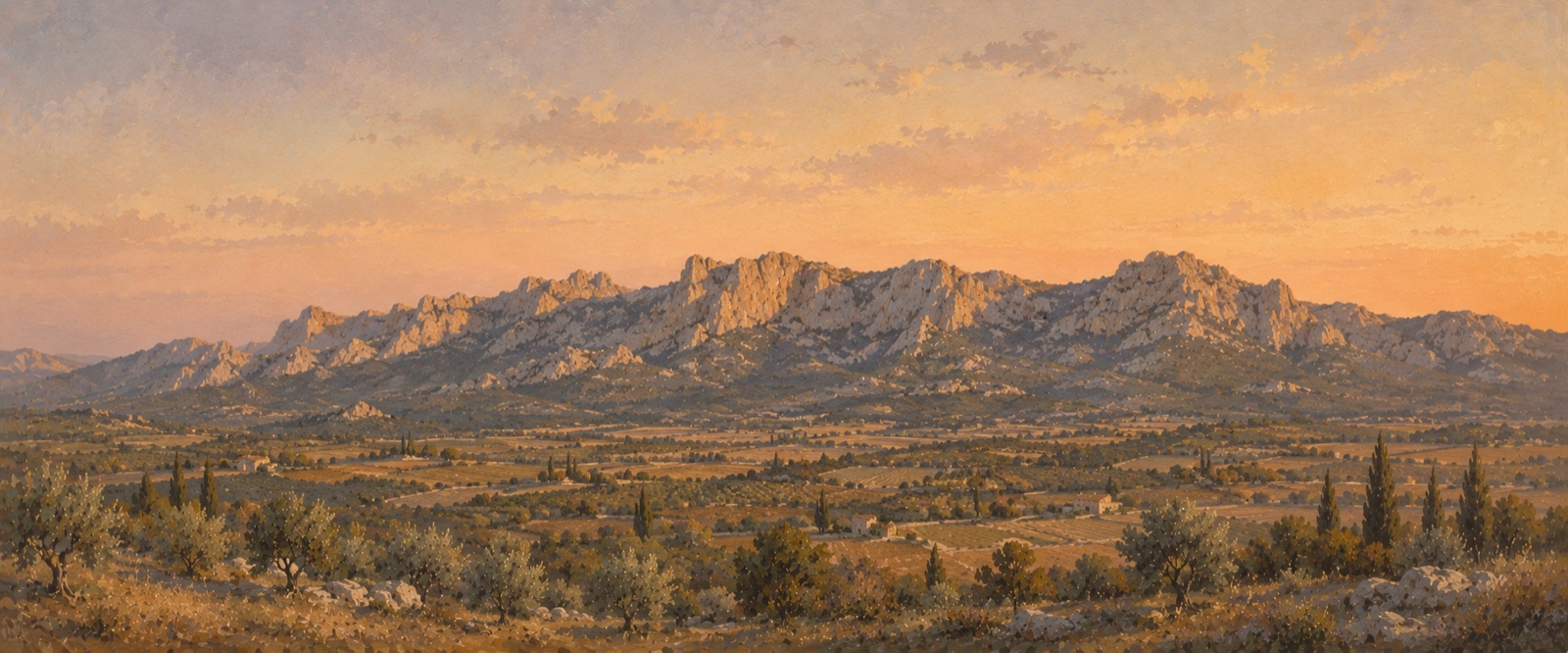 Lignes de crête des Alpilles