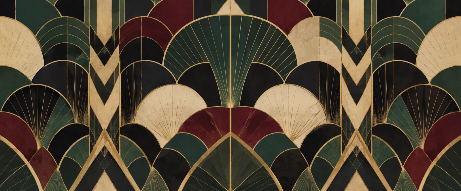 Éventails Art déco