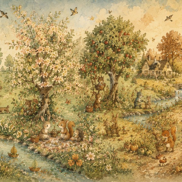 Ronde des saisons enchantée — Manufacture Arssans
