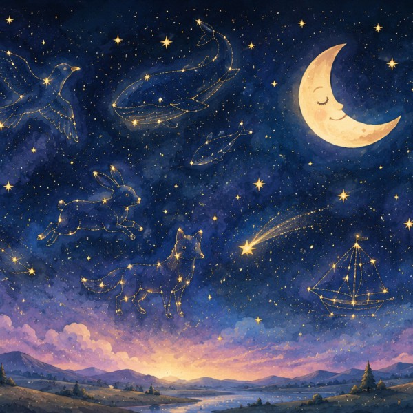 Ciel étoilé et constellations rêveuses — Manufacture Arssans