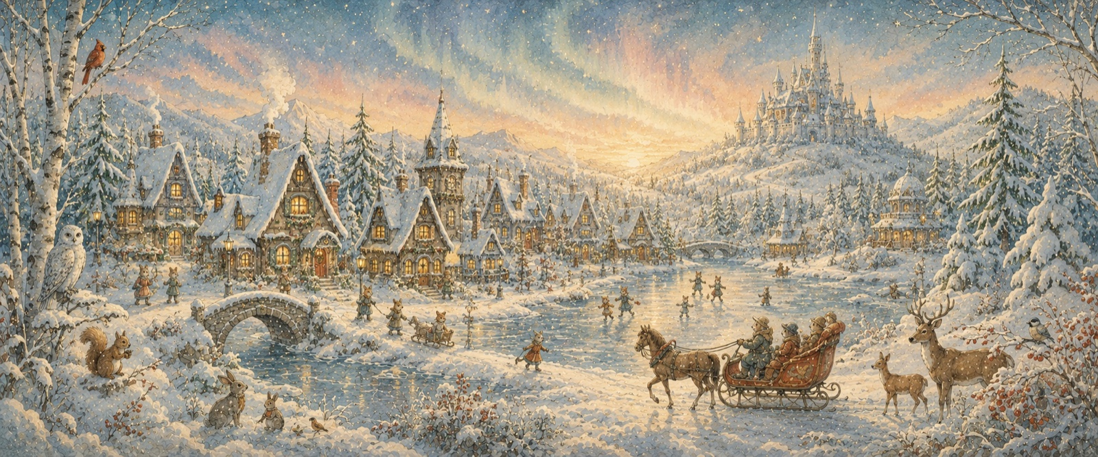 Royaume sous la neige