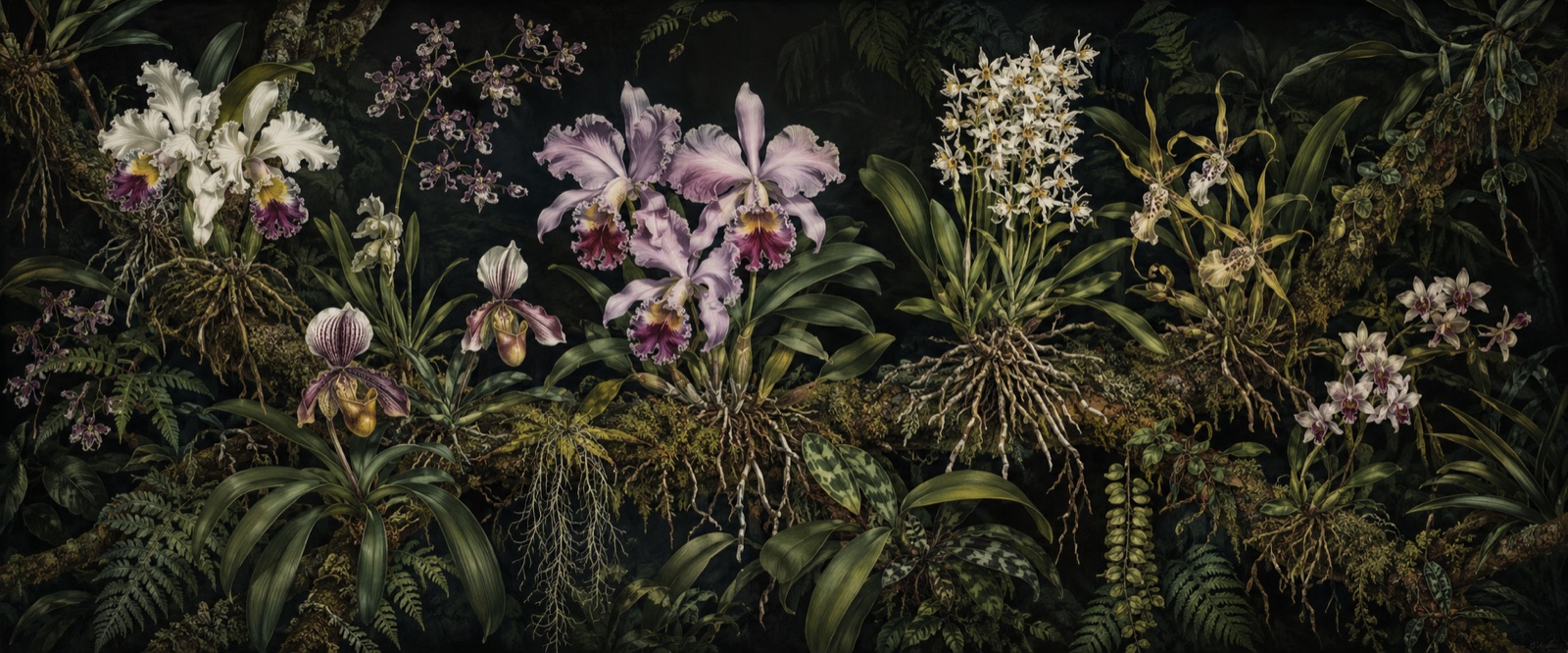 Orchidées épiphytes
