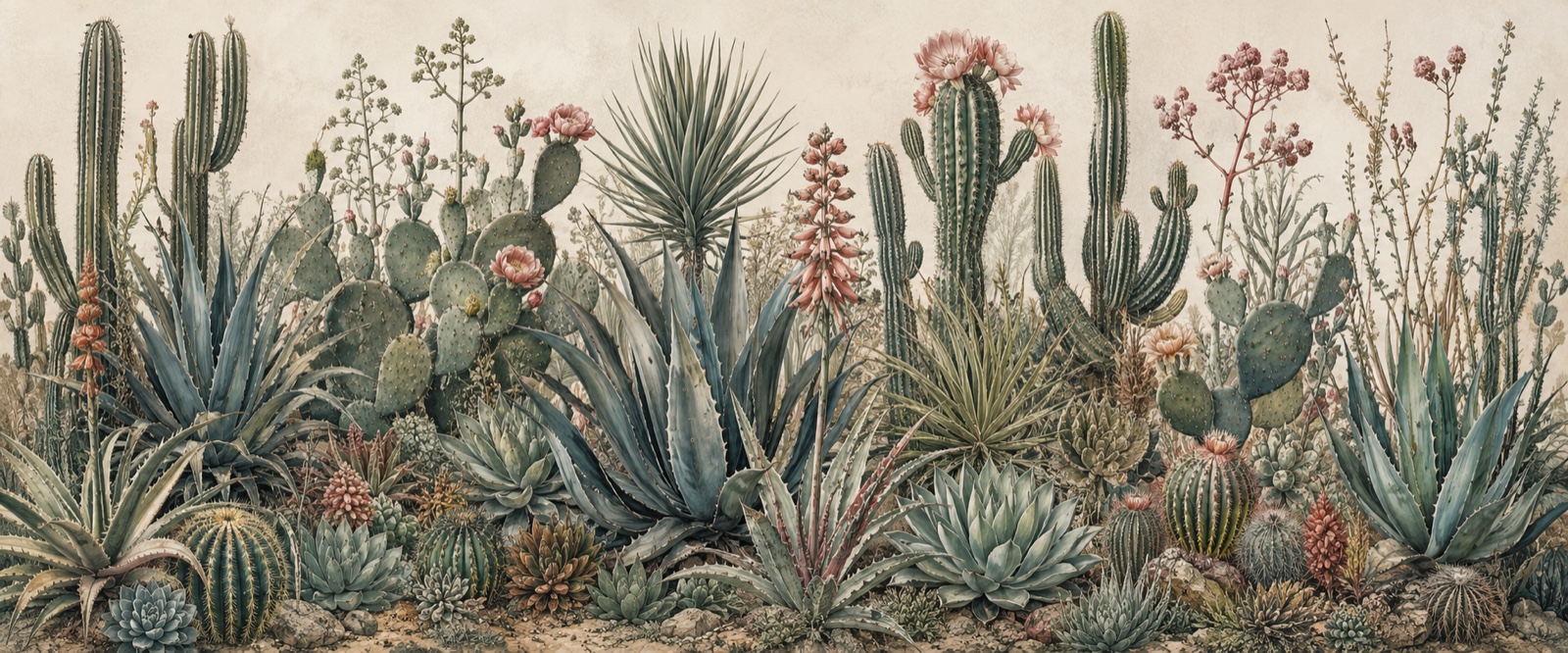 Cactus et plantes grasses