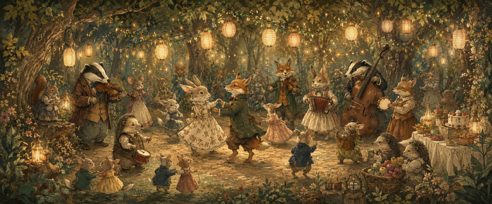 Bal des animaux musiciens