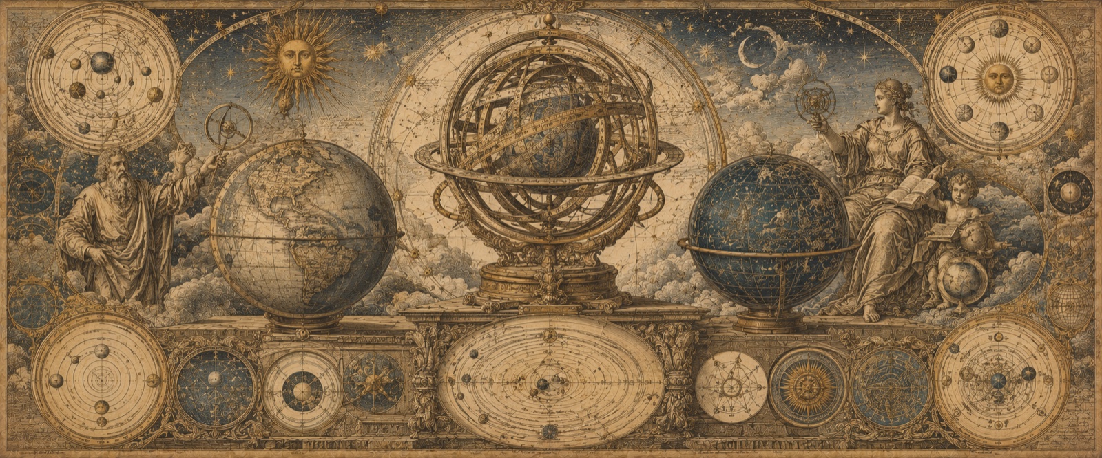 Cosmographie et sphères du monde