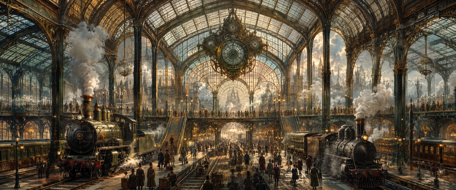 Gare-cathédrale du voyage extraordinaire