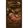 Rosette & Jésus de Lyon — Charcuterie Grôlée – affiche & plaque vintage | Manufacture Arssans