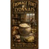 Fromage Fort du Lyonnais — Fromagerie Croix-Rousse – affiche & plaque vintage | Manufacture Arssans