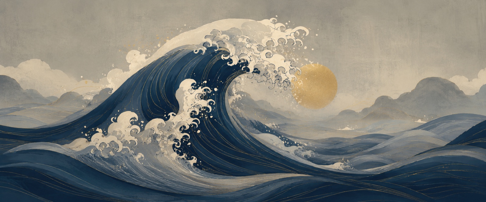 Vague d'écume