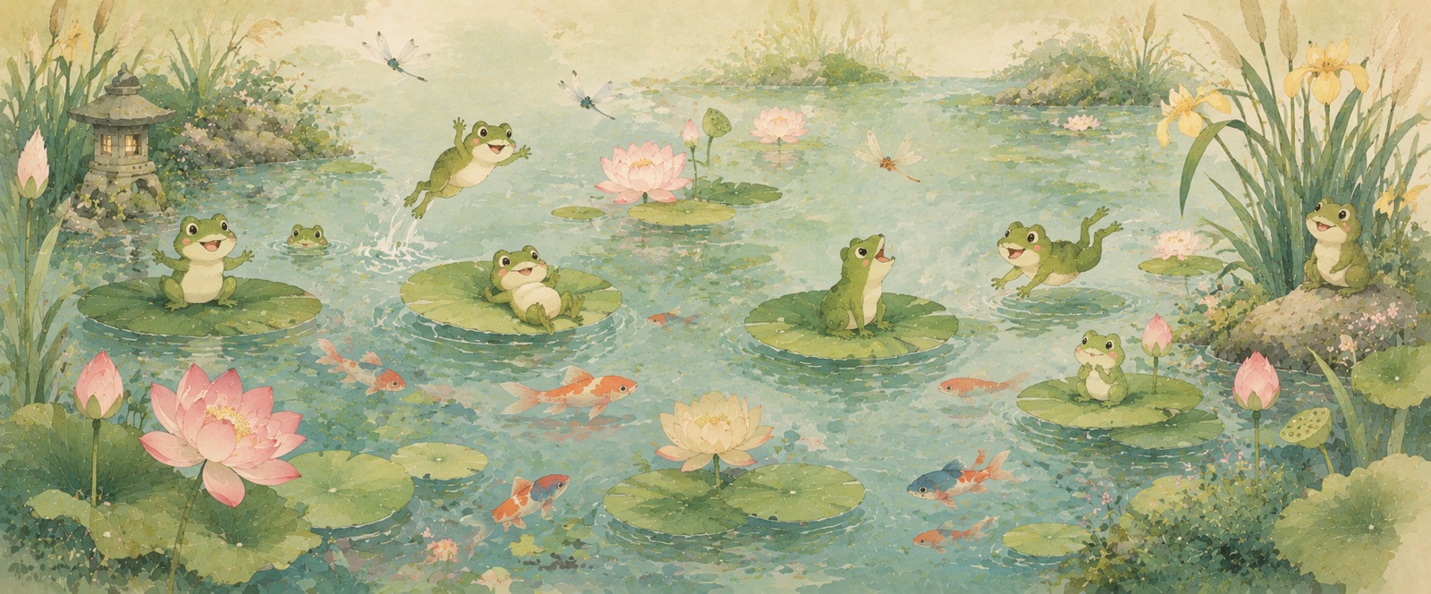 Étang aux grenouilles