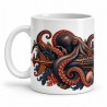 Mug Jules Verne - Le Nautilus et les profondeurs, anse à gauche
