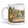 Mug Jules Verne - France-Ville, anse à gauche