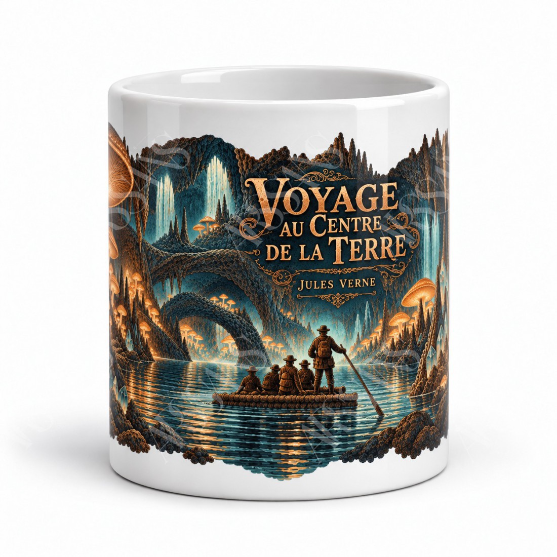 Mug Jules Verne - La mer souterraine