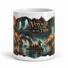 Mug Jules Verne - La mer souterraine, vue de face