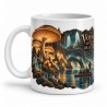 Mug Jules Verne - La mer souterraine, anse à gauche