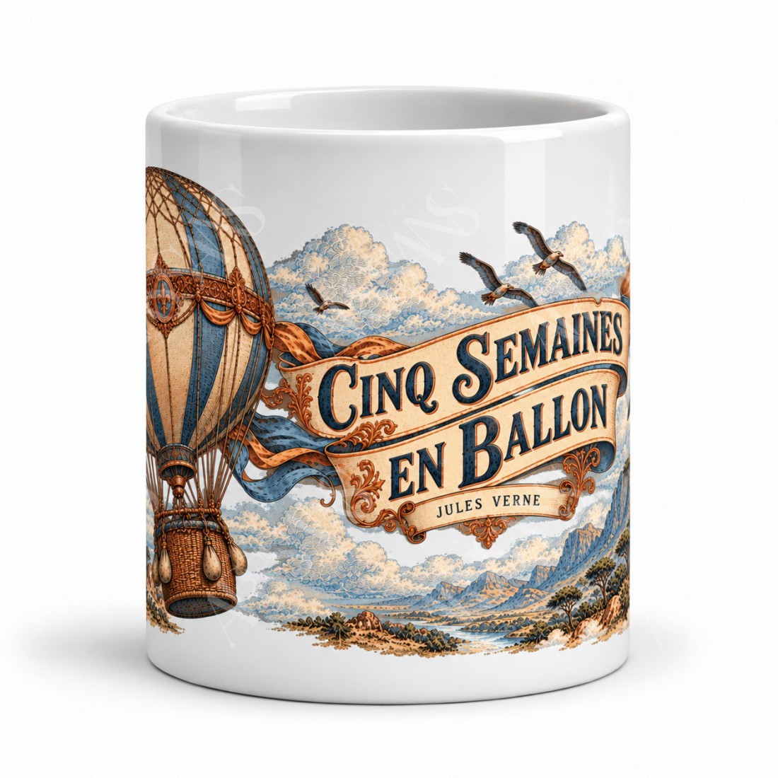 Mug Jules Verne - Le Victoria, vue de face