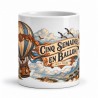 Mug Jules Verne - Le Victoria, vue de face