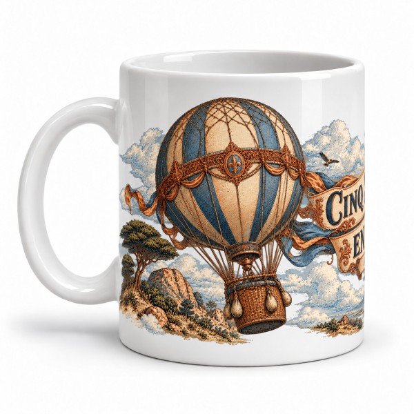 Mug Jules Verne - Le Victoria, anse à gauche