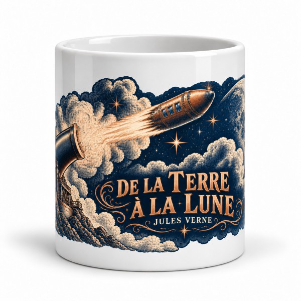 Mug Jules Verne - Le départ de Columbiad, Manufacture Arssans