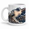 Mug Jules Verne - Le départ de Columbiad, anse à gauche