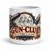 Mug Jules Verne - Le Gun-Club, vue de face