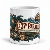 Mug Jules Verne - Le trente-septième parallèle, vue de face
