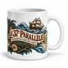 Mug Jules Verne - Le trente-septième parallèle, anse à droite