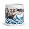 Mug Jules Verne - Le Forward dans les glaces, vue de face