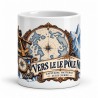 Mug Jules Verne - Vers le pôle Nord, vue de face