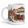 Mug Jules Verne - De Moscou à Irkoutsk, anse à gauche