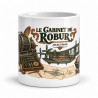 Mug Jules Verne - Le cabinet de Robur, vue de face