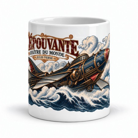 Mug Jules Verne - L’Épouvante, vue de face