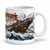 Mug Jules Verne - L’Épouvante, anse à droite