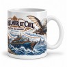 Mug Jules Verne - Terre, mer et ciel, anse à droite